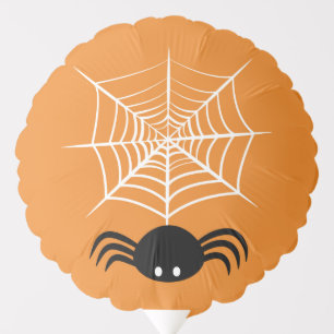 Spooky Halloween Spider Illustration Balloon