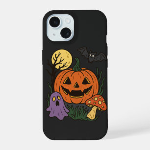 Spooky Halloween Sticker iPhone 15 Case