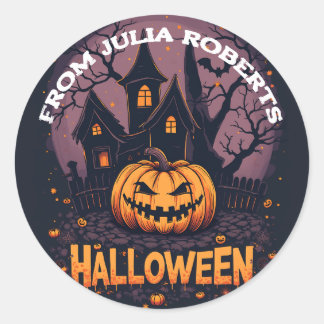 Spooky Halloween stickers