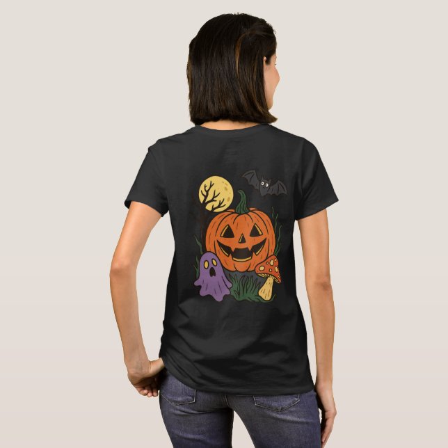 Spooky Halloween T-Shirt (Back Full)