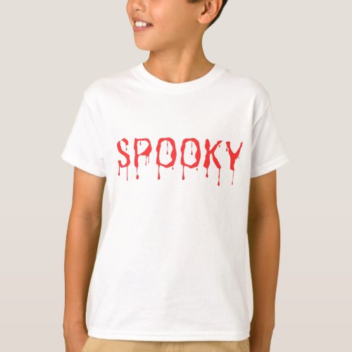 Spooky _ Halloween T_Shirt