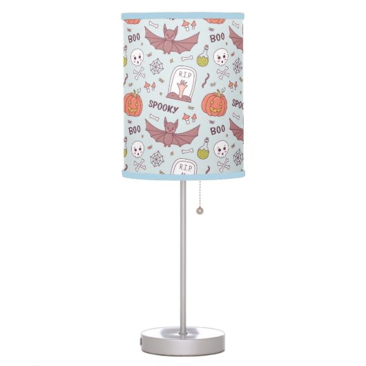 Spooky Halloween Table Lamp (Left)