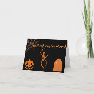Spooky Halloween Thank You Cards