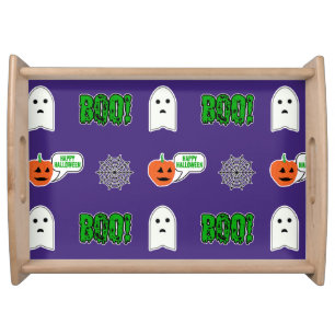 Spooky Halloween Theme Serving Tray