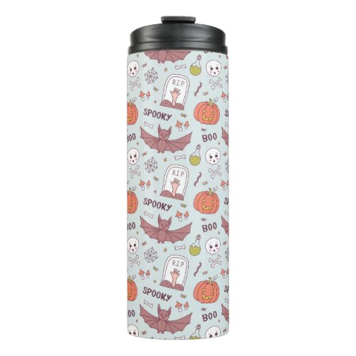 Spooky Halloween Thermal Tumbler