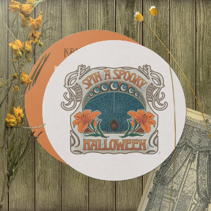 Spooky Halloween Vintage Style Dark Whimsy Invitation