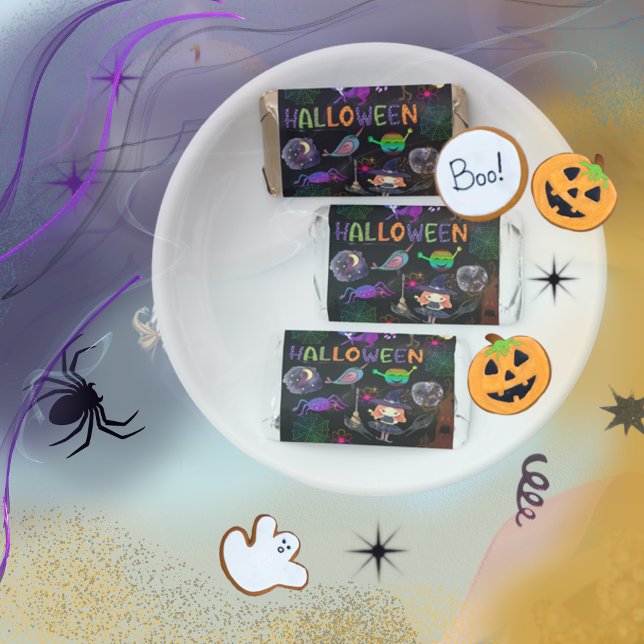 Spooky Halloween Witch Black Hershey's Miniatures (Spooky Halloween Witch Black Hershey's Miniatures)