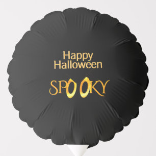Spooky Happy Halloween Balloon