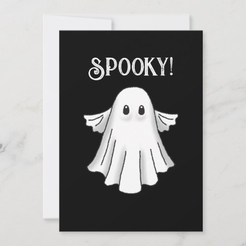 Spooky Happy Halloween Card