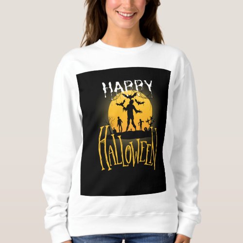 Spooky Happy Halloween Sweatshirt