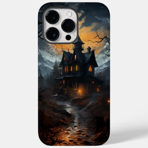 Spooky Haunted House Halloween Case_Mate iPhone 14 Pro Max Case