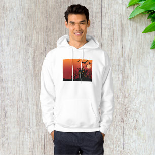 Spooky Haunted House Halloween Night Hoodie