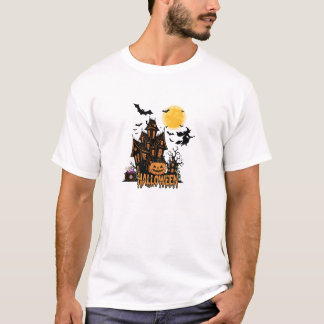 Spooky Haunted House T-Shirt