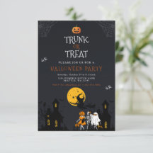 Spooky Haunted House Trunk or Treat Halloween