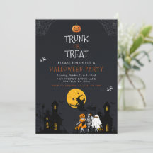 Spooky Haunted House Trunk or Treat Halloween