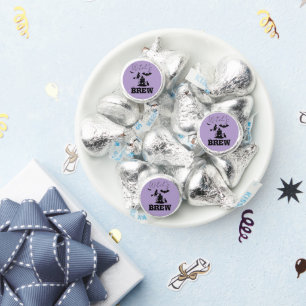 Spooky Haunted House & Witch Silhouette Hershey®'s Kisses®
