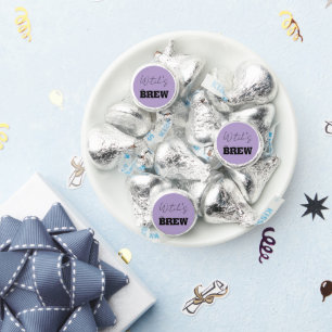Spooky Haunted House & Witch Silhouette    Hershey®'s Kisses®
