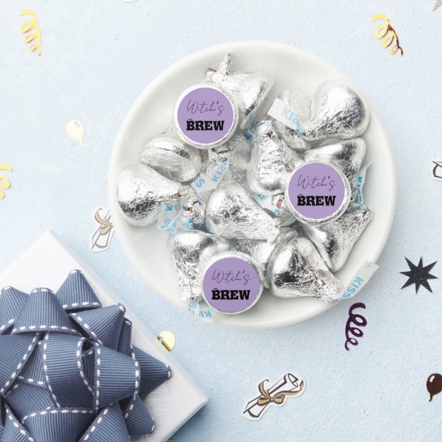 Spooky Haunted House & Witch Silhouette |  Hershey®'s Kisses® (Party)