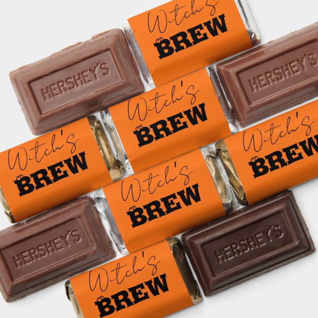 Spooky Haunted House & Witch Silhouette |  Hershey's Miniatures (Assorted)