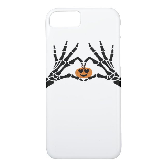 Spooky Heart Hands Dark Gothic Tone Case-Mate iPhone Case (Back)