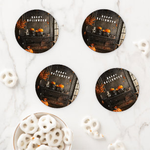 Spooky Home Halloween Collection Coaster Set