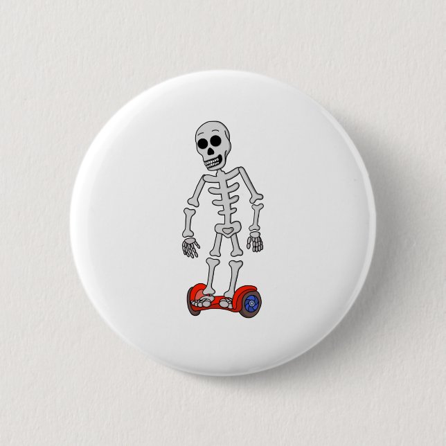 Spooky Hover Bones Button (Front)