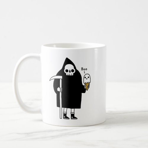 Spooky Ice Cream Cone Coffee Mug