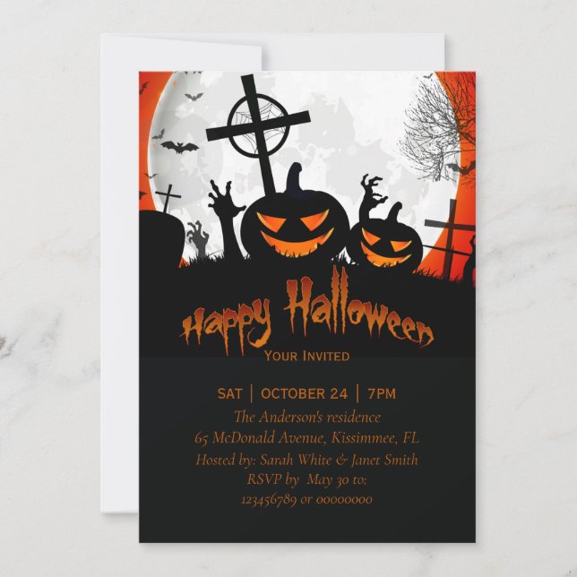  Spooky Invitation Awaits You (Front)