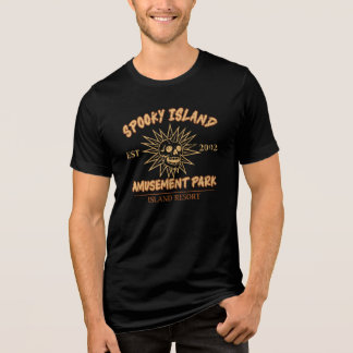 Spooky island - summer halloween Tri-Blend shirt