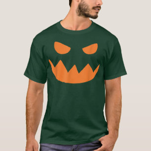 Spooky Jack O Lantern Halloween Party Pumpkin Patc T-Shirt