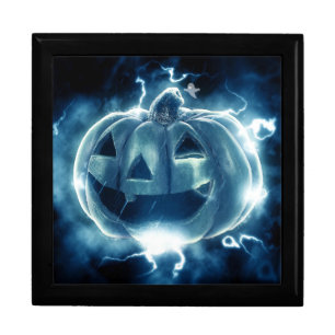 Spooky Jack-o-Lantern Keepsake Box