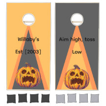 Spooky Jack-O-Lantern Spotlight Custom Halloween