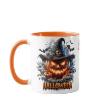 Spooky Jack-O'-Lantern Witch– Happy Halloween
