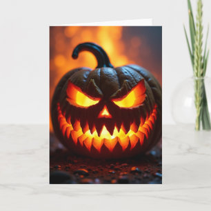 Spooky Jack Olantern Card