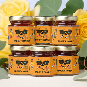 Spooky Jack O'Lantern iconic winkS Honey Jar Favors