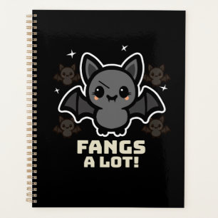 Spooky Kawaii Bat Halloween Planner