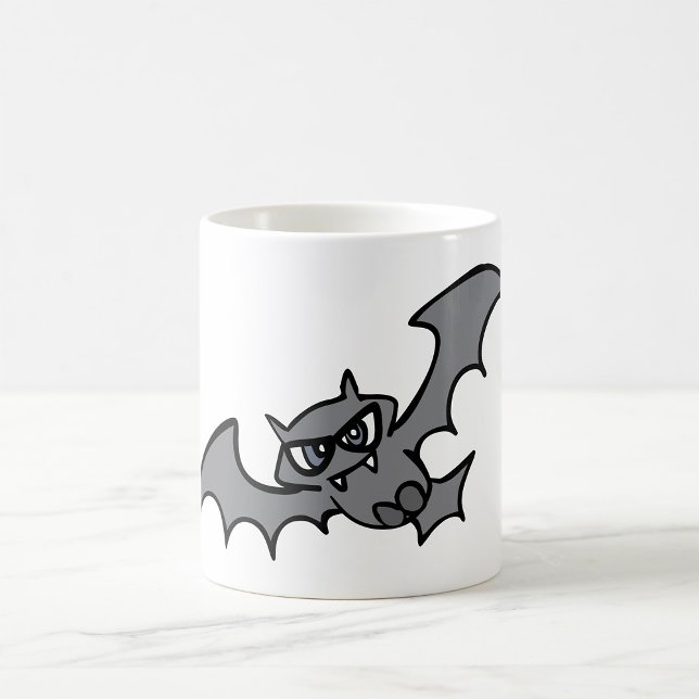 Spooky Kawaii Evil Vampire Bat Coffee Mug (Creator Uploaded)