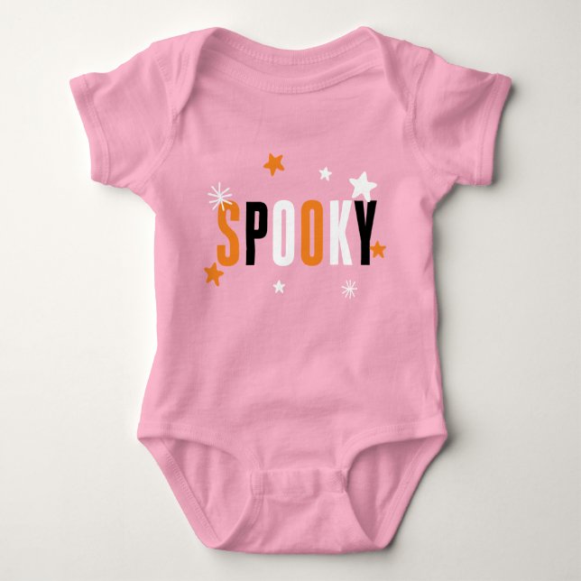 SPOOKY Kids Halloween Cute Shirt (Front)