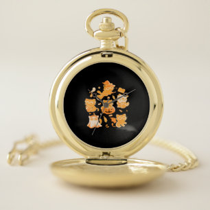 Spooky Kittens Classic T-Shirt Pocket Watch