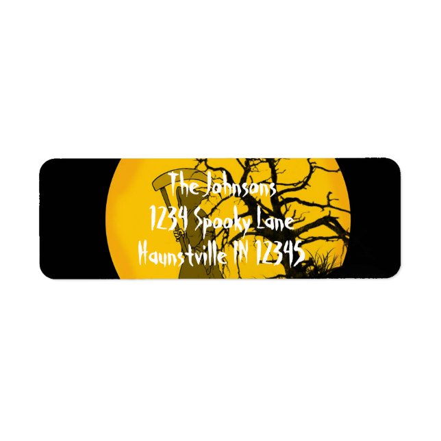 Spooky Label (Front)