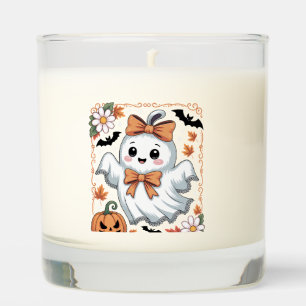 Spooky Lace Ghost Halloween Scented Candle