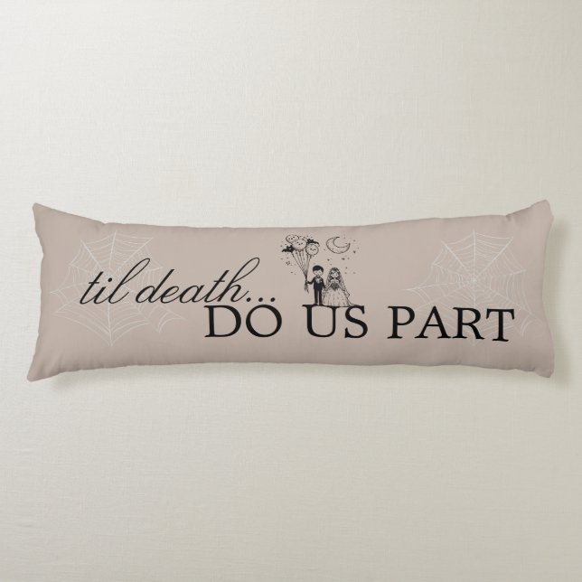 Spooky Little Couple Body Pillow (Front)