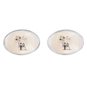 Spooky Little Couple Cufflinks