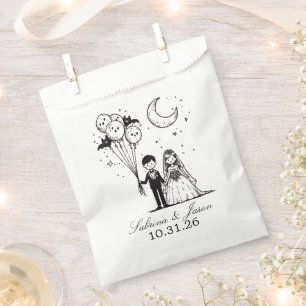 Spooky Little Couple Favor Bag