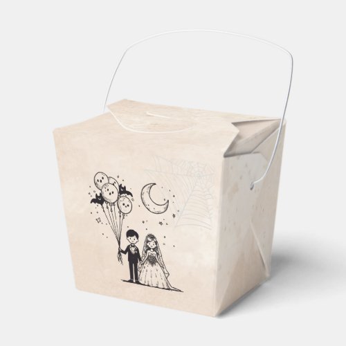 Spooky Little Couple Favor Boxes