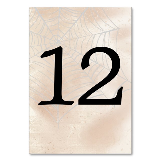 Spooky Little Couple Table Number 12 (Front)