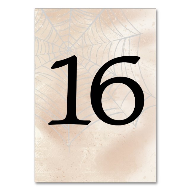 Spooky Little Couple Table Number 16 (Front)