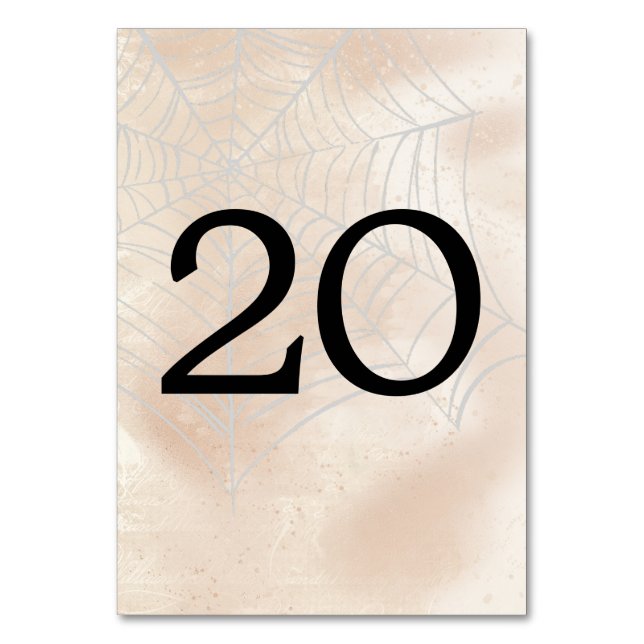 Spooky Little Couple Table Number 20 (Front)