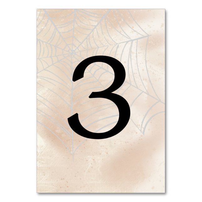 Spooky Little Couple Table Number 3 (Front)