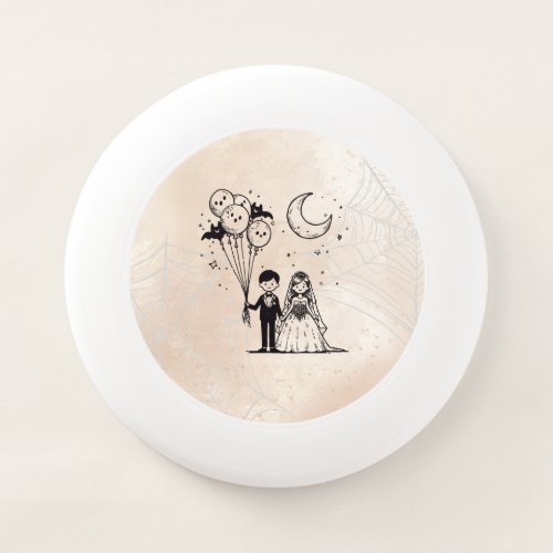 Spooky Little Couple Wham_O Frisbee